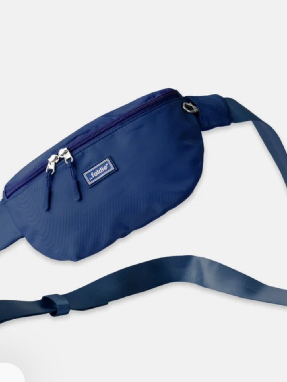 The Foldie Red Men Or Womens Waist Bag. Choice of Navy Blue, Pink, Teal.